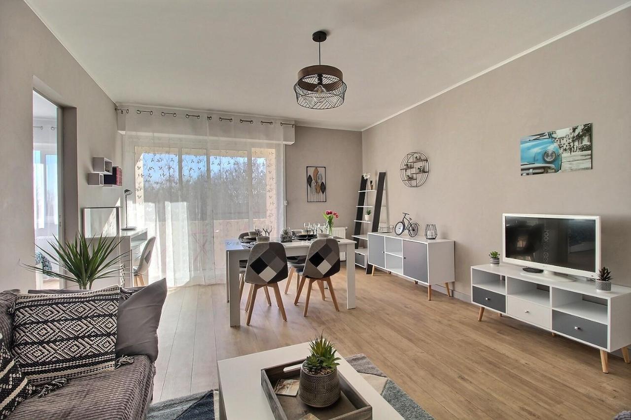 Epipapu Appartement 57 M2 - Parking Prive - Loggia - 부르주 외부 사진